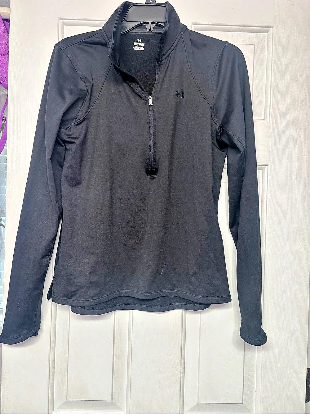 Under Armour Women's Black Quarter-Zip Size medium